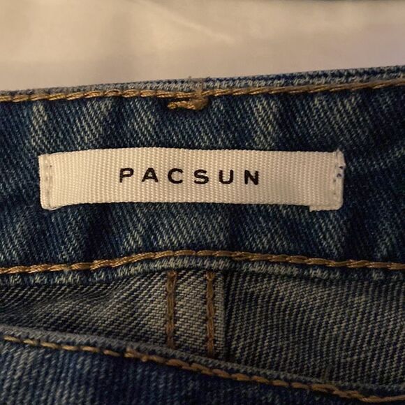 PACSUN Mom Jean high waisted slim leg denim jeans 29L - Picture 6 of 10